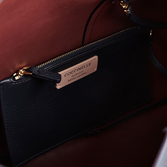 Coccinelle C-Easy Shopper Bag Genuine Leather 35 cm