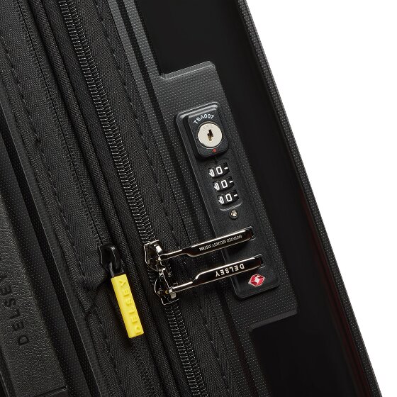 Delsey Paris Lutece Se 4 wheels Cabin trolley 55 cm with expansion pleat