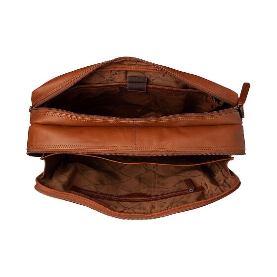 The Chesterfield Brand Wax Pull Up Briefcase Leather 44 cm Laptop compartment