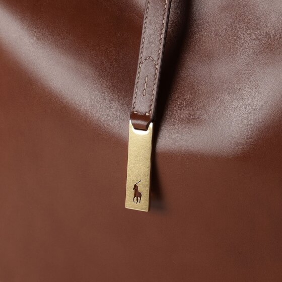 POLO RALPH LAUREN Polo ID Shoulder Bag Leather 44 cm