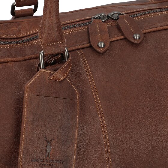 Jack Kinsky Porto Weekender travel bag Leather 55 cm