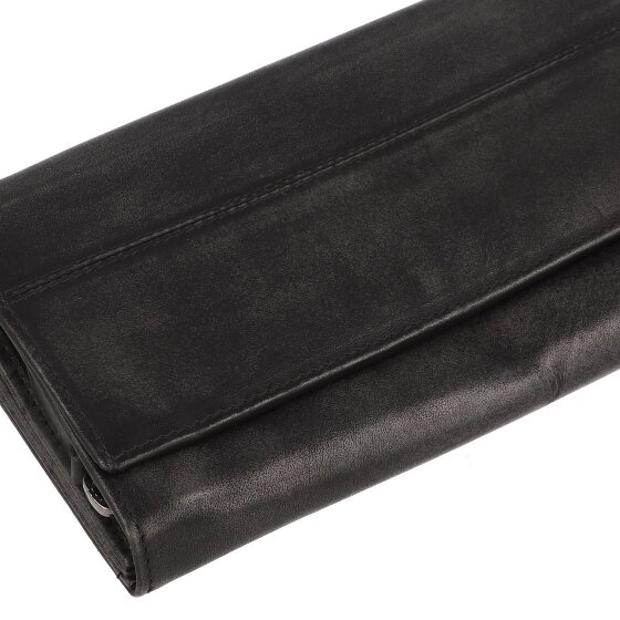 Greenburry Destressed Wallet RFID protection Leather 18.5 cm