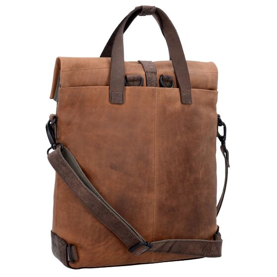 Harold's Twister briefcase with backpack function leather 34 cm laptop compartment