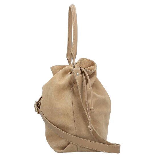 Hey Marly Cool Companion Suede Bucket bag Genuine Leather 38 cm