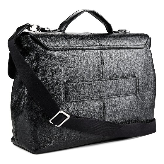 The Bridge Biagio Briefcases Messenger Genuine Leather 41 cm Laptop compartment