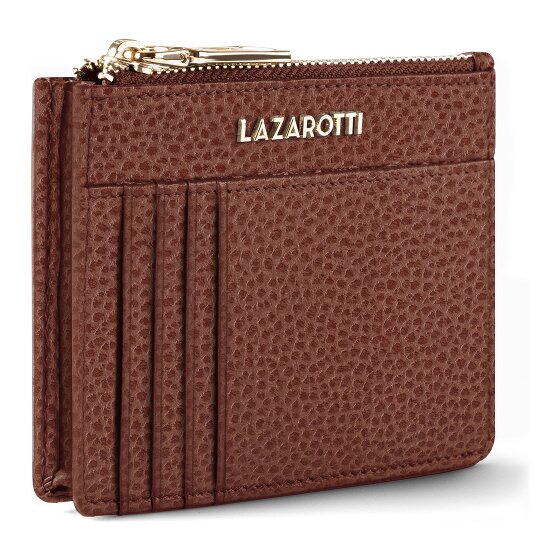Lazarotti Bologna Leather key case Cardholder leather 11.5 cm with air tag compartment