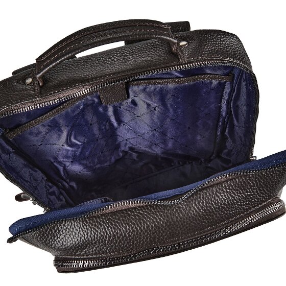 Braun Büffel Novara Business backpack Genuine Leather 40 cm Laptop compartment