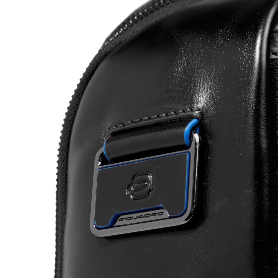 Piquadro Blue Square Daypack Leather 29 cm Laptop compartment