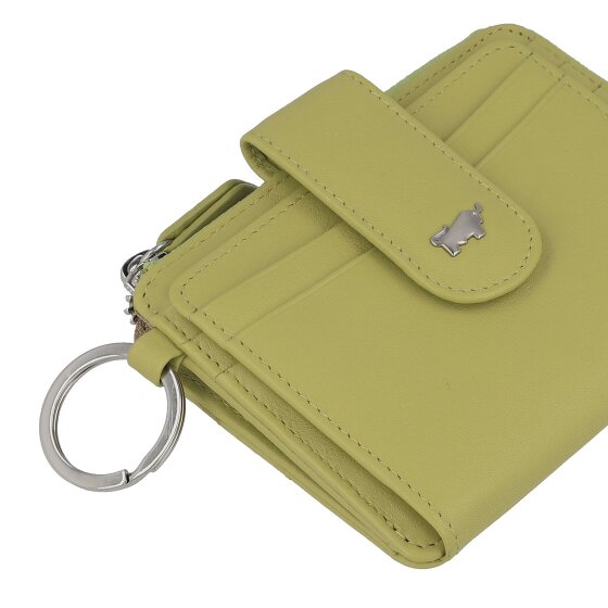 Braun Büffel Joy Credit card case RFID protection Genuine Leather 11 cm