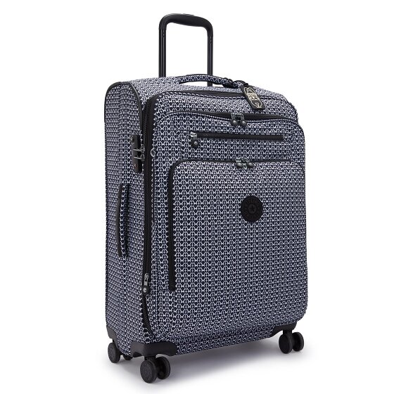 Kipling New Youri Spin M 4 wheels Trolley M 68 cm with expansion pleat