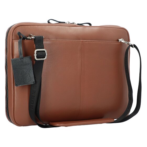 Burkely Bold Bobby laptop bag RFID leather 39 cm laptop compartment