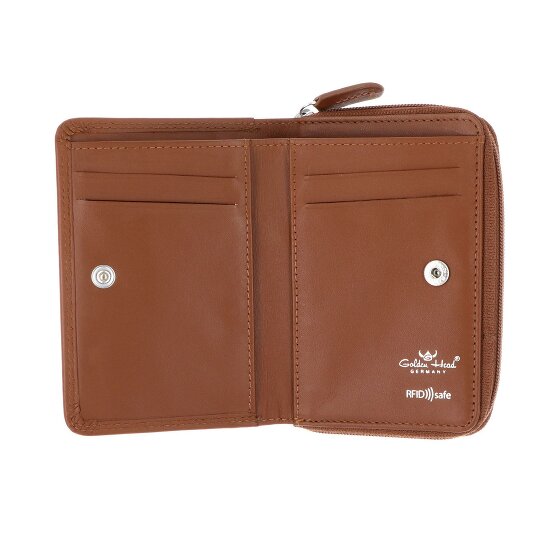 Golden Head Polo Wallet RFID protection Genuine Leather 11.5 cm