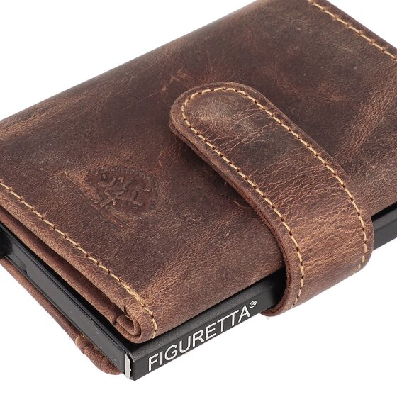 Greenburry Vintage Wallet RFID protection Leather 10 cm