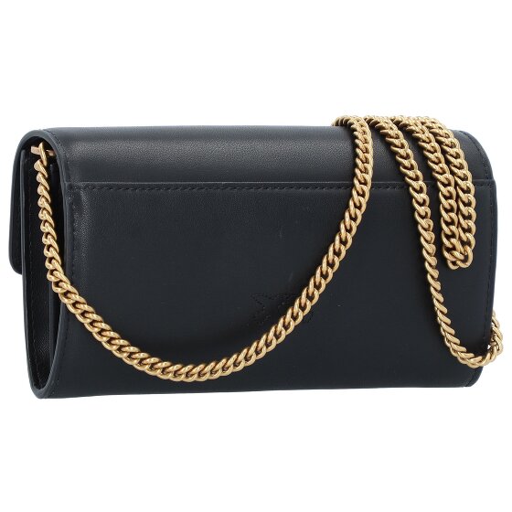 PINKO Love One Clutch bag Genuine Leather 19 cm