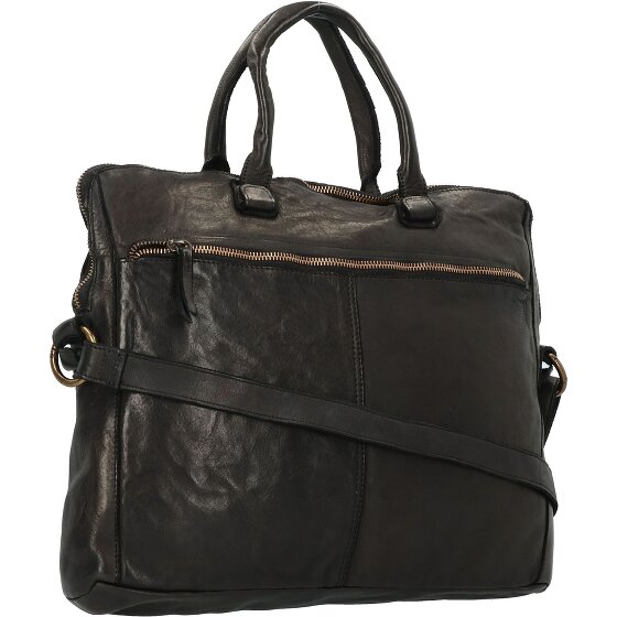 Harold's Submarine handbag leather 38 cm laptop compartment