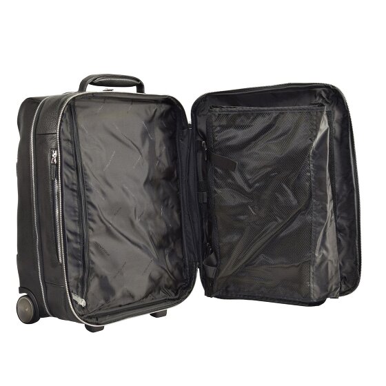 Piquadro Mode 2 Roll Business Trolley Leather 52 cm Laptop compartment