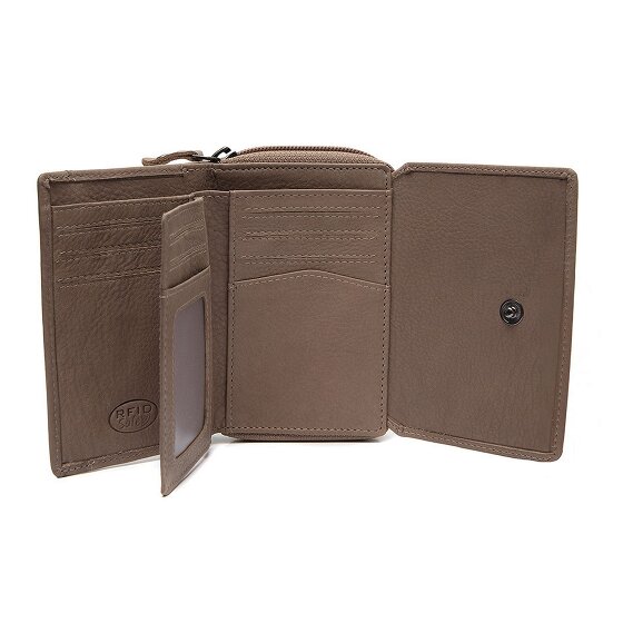 The Chesterfield Brand Zelan Wallet RFID protection Genuine Leather 12 cm