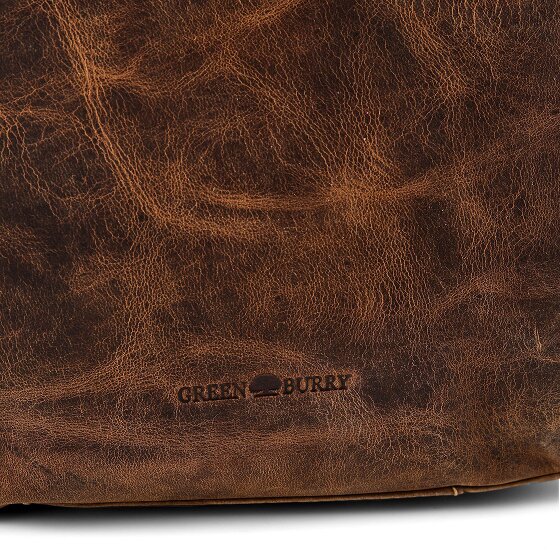 Greenburry Vintage Shoulder Bag Leather 37 cm