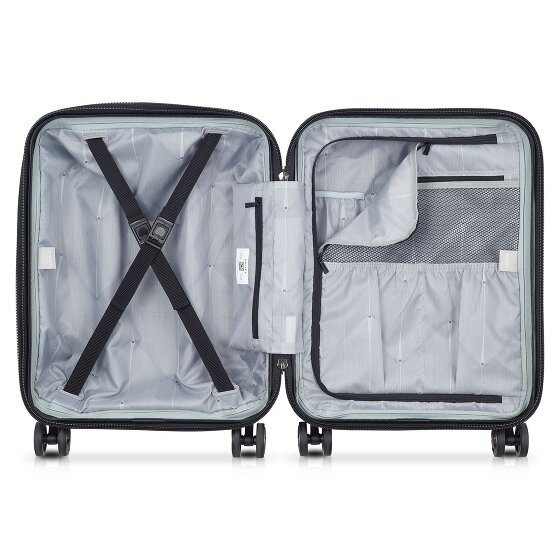 Delsey Paris Shadow 5.0 Slim 4 Roll Cabin Trolley 55 cm