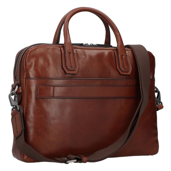 The Bridge Williamsburg briefcase leather 37 cm laptop compartment