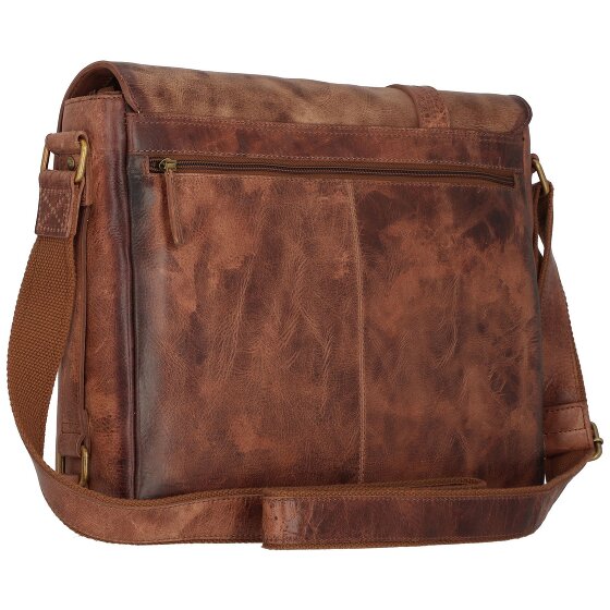 Greenland Nature Mascu & Line shoulder bag leather 30 cm