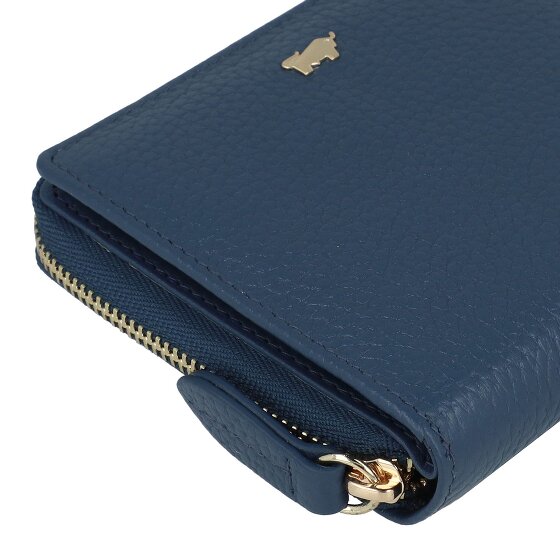 Braun Büffel Asti Wallet RFID protection Genuine Leather 10 cm
