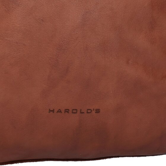 Harold's Submarine City Backpack Genuine Leather 33 cm
