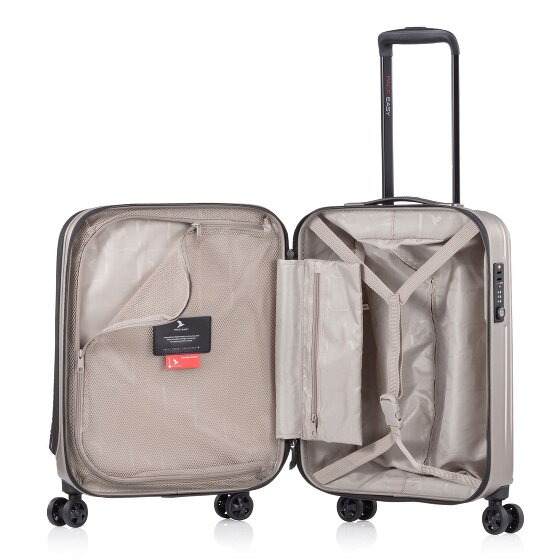 Pack Easy B-Solutions 4 wheels Cabin trolley S 55 cm Laptop compartment