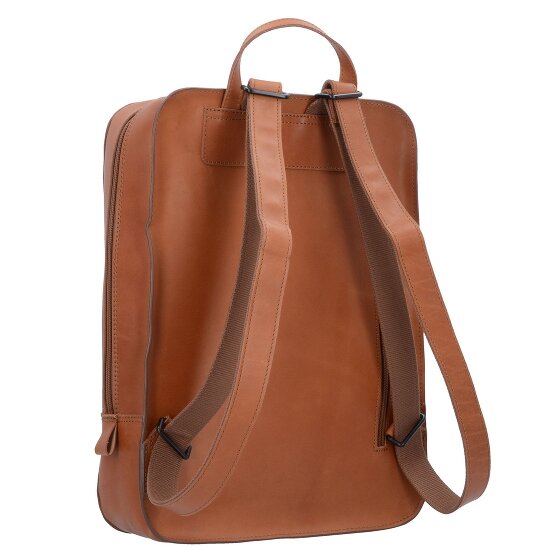 Jost Futura backpack leather 39 cm laptop compartment