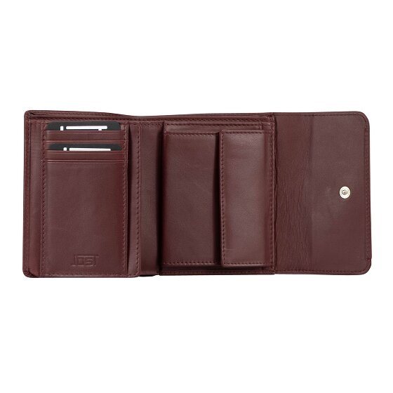 Jost Arva Wallet RFID protection Genuine Leather 12 cm