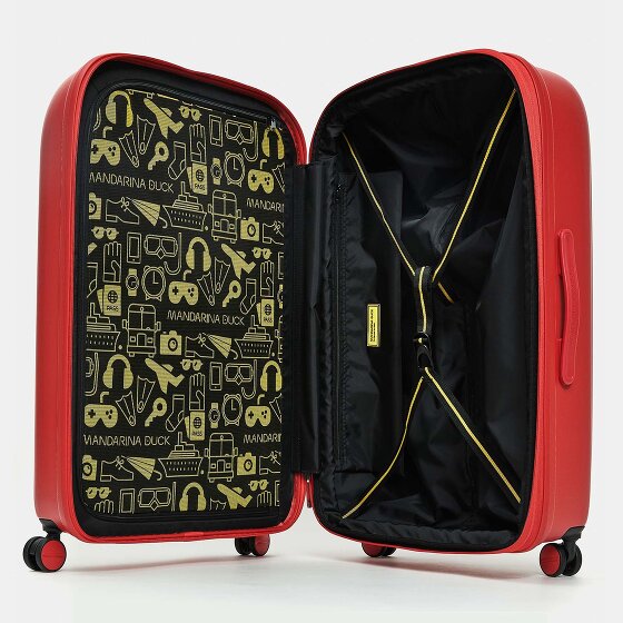 Mandarina Duck Logoduck + 4 wheels Trolley L 75 cm