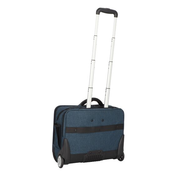 Dermata 2 wheels Business trolley 46 cm Laptop compartment