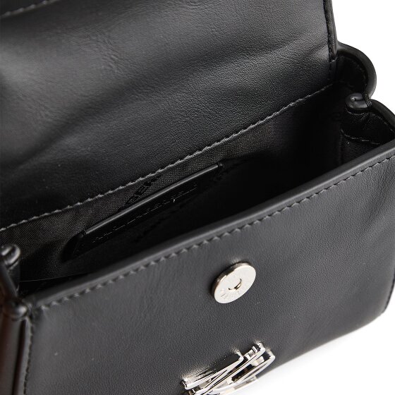 Karl Lagerfeld Autograph Mini Bag Handbag Genuine Leather 15 cm