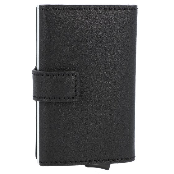 Piquadro Blue Square Credit card case Leather 10 cm