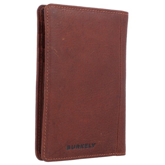 Burkely Antique Avery passport case RFID leather 10 cm
