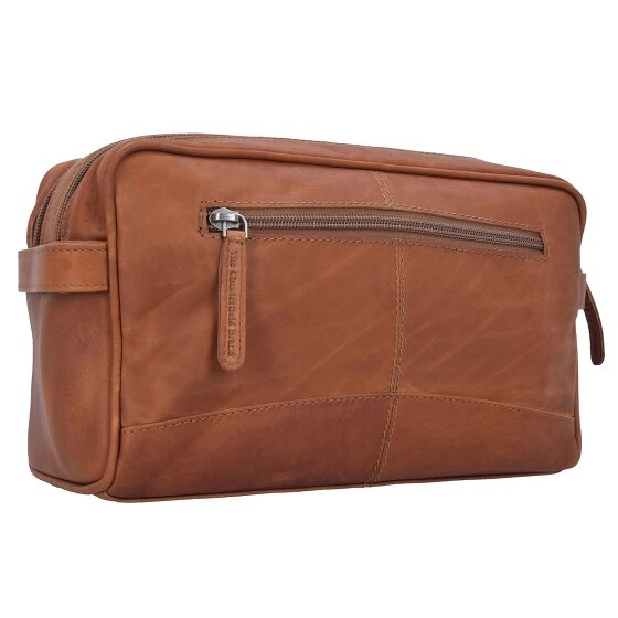 The Chesterfield Brand Wax Pull Up Toilet bag Leather 29 cm