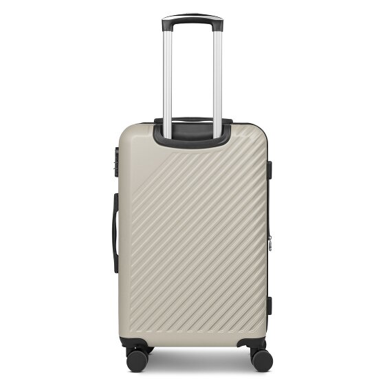 Check.In Paradise 2.0 4 wheels Suitcase set 3-piece with expansion pleat
