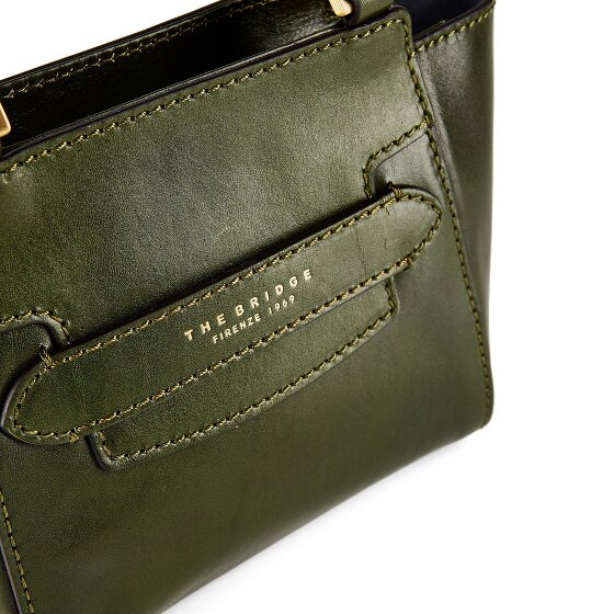 The Bridge Lucrezia Shopper Bag Genuine Leather 18 cm