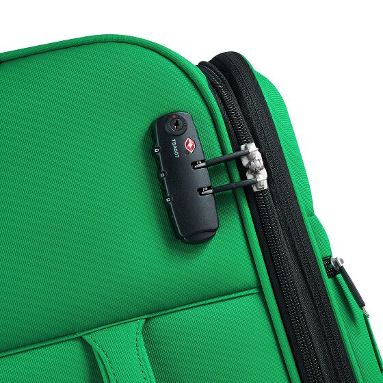 Delsey Paris x United Colors of Benetton Color Block 4-wheel suitcase set 3 pcs.