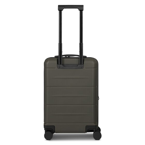 Police London 4 wheels Cabin trolley 55 cm Laptop compartment with expansion pleat