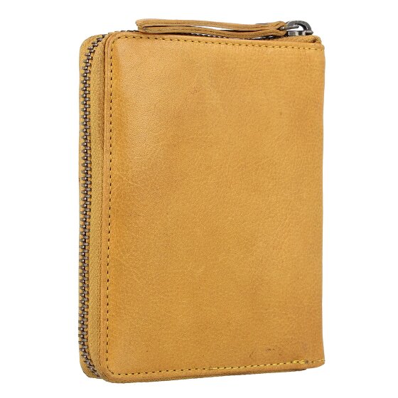 Greenburry Vintage Washed wallet leather 10 cm