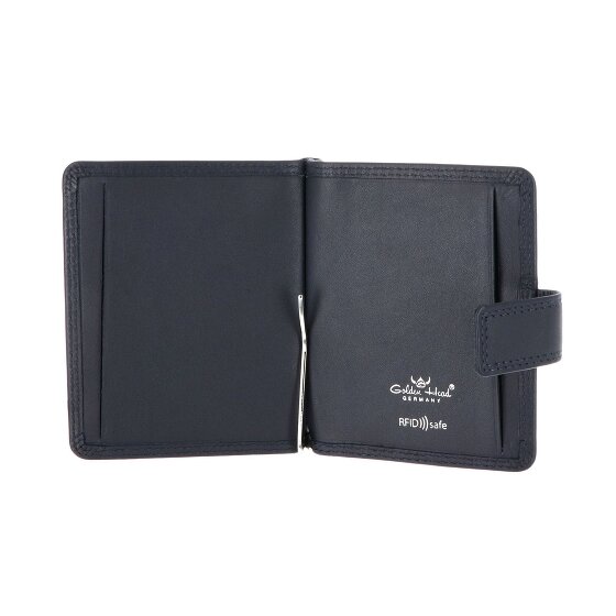 Golden Head Polo Wallet RFID protection Genuine Leather 10 cm