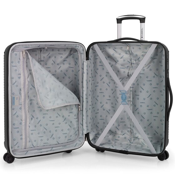 Gabol Balance XP 4 wheels Suitcase set 3-piece with expansion pleat