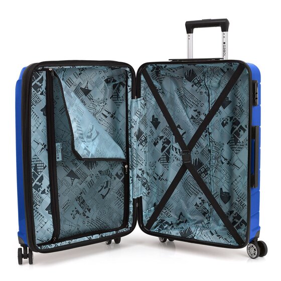 Gabol Midori 4 Roll Suitcase Set 3pcs.