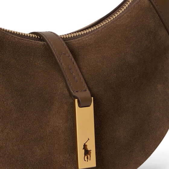 POLO RALPH LAUREN Polo ID Shoulder Bag Genuine Leather 26 cm