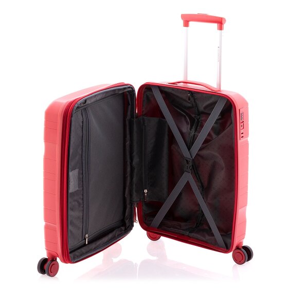 Gladiator 3800 4 wheels Cabin trolley 55 cm with expansion pleat