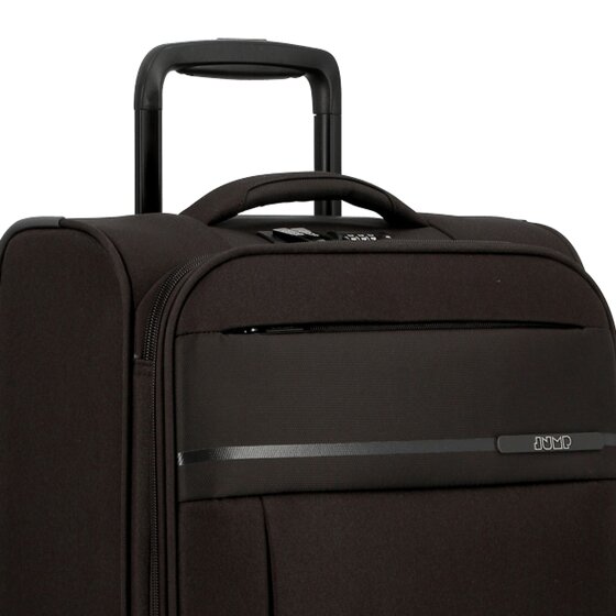 Jump Monthélys 4 wheels Cabin trolley 55 cm with expansion pleat