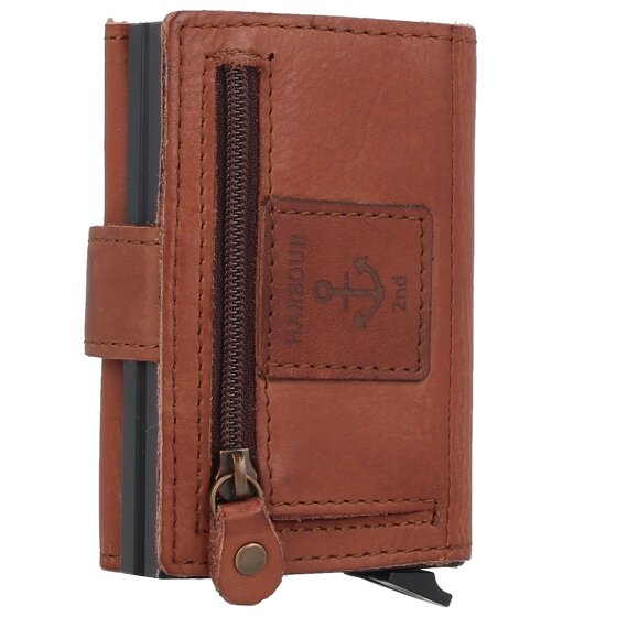 Harbour 2nd Anchor Love Robin 2 Credit card case RFID protection Leather 6 cm