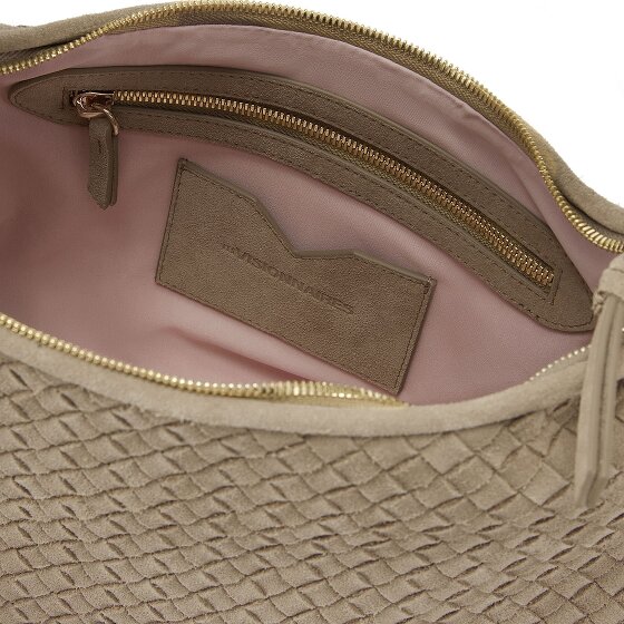 LES VISIONNAIRES Sadie Grande Weave Handbag Leather 40 cm