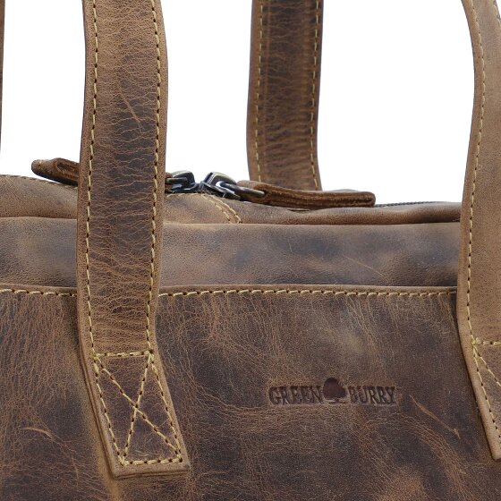 Greenburry Vintage Shoulder Bag Leather 35 cm